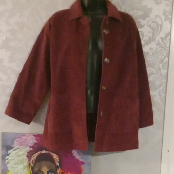 Isaac Mizrahi Jackets & Blazers - Isaac Mizrahi Floral Red Blazer